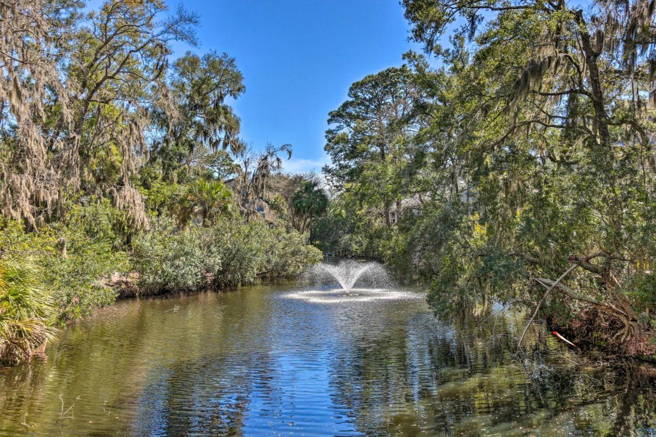 Coastal Oasis With Pool - Walk To Coligny Beach Park Hilton Head Island Dış mekan fotoğraf