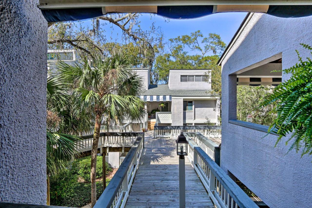 Coastal Oasis With Pool - Walk To Coligny Beach Park Hilton Head Island Dış mekan fotoğraf