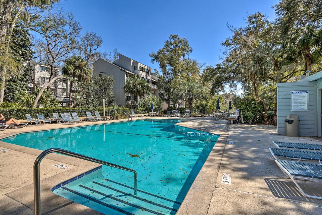 Coastal Oasis With Pool - Walk To Coligny Beach Park Hilton Head Island Dış mekan fotoğraf